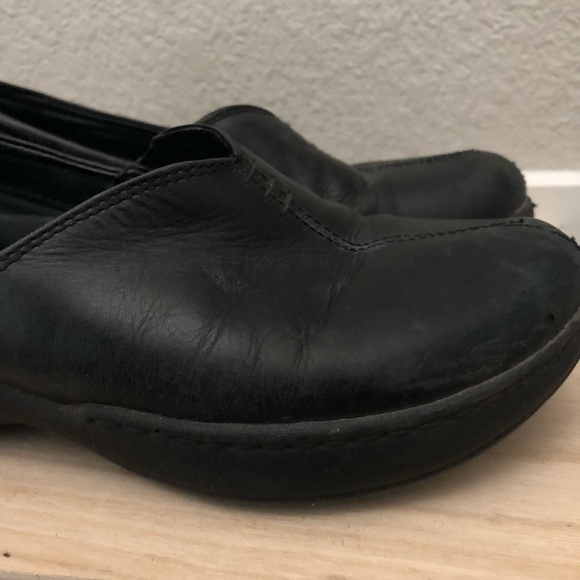 Dansko Black Leather Abigail Slip On Loafer 38 - Picture 4 of 10